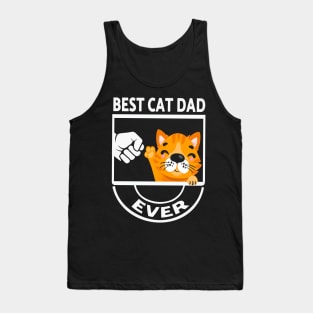 best cat dad ever Tank Top